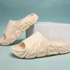 Sandals Comwarm Fashion Men's Thick Bottom Slippers Summer Men Flip Flops Outdoor Beach Shoes EVA Casual House Bathroom Slides