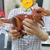الكتل الجوراسي دينو العالم ديناصورات كبيرة من الطوب لبنات بناء Velociraptor T-Rex Triceratops Indominus Rex Toys for Kids 240401