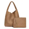 Neopren tkana torba duża pojemność przenośna torebka dla kobiet designerskich w stylu tka