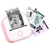 Mini Printer Portable Thermal Stickers Paper Bluetooth-compatible Wireless Pocket Home Picture Impresora Label Sticker