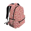 Nette Mädchen Schultaschen Kinder Primärrucksack Rosa Gepard Leopardenmuster Prinzessin Schultasche Kinder Büchertaschen Mochila Escolar 240314