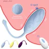 Andra hälsoskönhetsartiklar Remote Control Bullet Vibrator G-Spot Simulator Vaginal Ball Anal Plug Vibrating Masturbator S For Women Adults Y240402