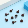 10pcs Hunde Nasen glattes Plug-in tierische Kunststoffnase DIY-Zubehör für Häkel Spielzeugpuppe, das Amigurumi macht