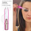 Ny 1st Portable Rostfri Steel Smart Design LED Eyebrow Pincezers Eyelash Eyebrow Eyes Hair Remover Tools Beauty Instrument