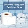 Phomemo Självhäftande etiketter Papper för Phomemo M110/M200 Självhäftande etikett Printer Watertproof Tag Jewely Tag Thermal Sticker