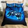 Ensembles de literie contrôleur de jeu vidéo roi housse de couette Gamer ensemble simple pour garçons filles adolescents joueur microfibre couette de jeu