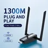 1800Mbps WiFi 6 USB 3.0 Adapter 802.11AX 2.4G/5GHz Draadloze WiFi6 Dongle Netwerkkaart RTL8832AU Ondersteuning Win 10/11 Voor PC