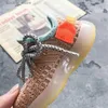 First Walkers AOGT Spring Baby Shoes Boy Girl Breathable Knitting Mesh Toddler Shoes Fashion Infant Sneakers Soft Comfortable Child Shoes 211021 L240402