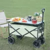 Tools Hot Selling Outdoor Camping Cart Portable Foldable Trolley Wagon Camping Car Picnic Equipment Trolley