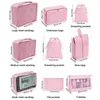 Storage Bags 9Pcs/set Large Capacity Luggage For Packing Cube Clothes Underwear Cosmetic Travel Organizer Bag Toiletries Pouch