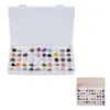 Decorative Figurines 50PCS/Box Mineral Crystal Specimens Colorful Healing Gemstones For Natural Gems And Jades First Appreciation