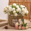 Decorative Flowers 30cm Simulated Hydrangea Plastic Multicolor Artificial Ball Multipurpose Flower For Wedding Birthday Party