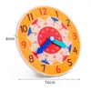 Montessori Matériaux Clock en bois