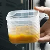 Contenitori per la conservazione degli alimenti Contenitori per alimenti con coperchio morbido sigillato Frigorifero Der impilabile Cucina Dispensa Bilancia per microonde Drop D Dhaig