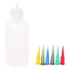 Storage Bottles 5 Pieces/Set Empty Painting Squeeze Bottle Great For Art Craft Glue Liquids