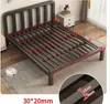 Andra sängkläder levererar sängram metallplattform buller gratis madrass bas som stöder robusta metallplattor y240320