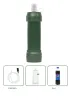 Survival Outdoor Rescue, tragbarer Notfall-Filterwasserbeutel, Outdoor-Camping-Survival-Wasserfilterflasche, direkter Trinkwasserfilter