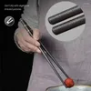 Chopsticks Alloy Anti-Slip inte möglig hög temperatur motstånd Family Table Beropy Lätt att rengöra