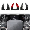 Para jeep grand cherokee volante centro controle modificado acessórios de fibra carbono vermelho/preto/forjado shift paddle extensor peças de automóvel