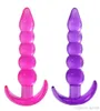 Jelly Siliconen Sexy Accessoires Beginner Erotisch Speelgoed Anale Plug SM Volwassen Speeltjes voor Mannen Vrouwen4456166