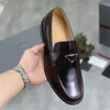 Chaussures OXFORD de mariage pour hommes faites à la main noir kaki en cuir richelieu chaussures habillées pour hommes sans lacet chaussures formelles d'affaires pour hommes