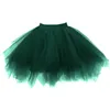 Jupes Femmes Jupe Tulle Plissé À Volants Court Adulte Danse Mini Tutu Robe Ballet Faldas Para Mujeres