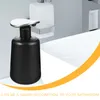 Liquid Soap Dispenser Black Foam Kitchen Dish Shampoo Bottle Sink Pump Bathroom Countertop Dispensers Travel
