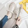 Casual schoenen laag uitgesneden dames canvas studenten veterschoenen trendy vrouw platte comfortbale vrouwelijke sneakers zapatos de mujer