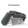 Cases Original LeYu for Nintendo Switch shell Colorful cool blade antifall TPU Soft Cover Back Shell For Nintendo Switch oled case