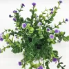 Fiori decorativi Pianta artificiale in vaso Mini fiore finto Gypsophila
