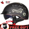 Caschi GXT DOT Certificazione RETRO Casco motociclistico MOTO MOTO SCOOTER SCOOTER VINTAGE BIKER BIKER MOTOBIKE CHITTURA CHITTO CASCO CASCO MOTO