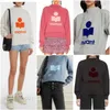 Designer Pullover Sweatshirt Flocking Print Half High Collar Long Sleeve For Women Fashion Hoodies