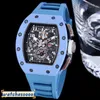 Regarder Mouvement mécanique Regarder Swiss Motion Top Quality RM011-03 Rétrograde Multifonctionnel Wristwatch Designer Taille 40X50X16MM FX5UL0APQPYW