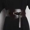 Irrégulière large Corset sangle en cuir de vache réglable femmes taille ceinture kaki café noir véritable cuir robe Cinture ceinture 240325