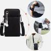 حقيبة حقيبة الهاتف المحمول الشاملة للهاتف المحمول لجهاز iPhone/Xiaomi/Samsung/HTC/LG Women Counder Package Cute Monster Mission Pouch