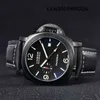 Top Clone Men Sport Watch Panerais Luminor Automatyczny ruch na rękę na rękę Na rękę markę skórzana kalendarz dżentelmen