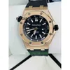 Mens Mechanical Luxury Watch helautomatiska schweiziska varumärkesdesigner Vattentäta armbandsur Rostfritt stål Högkvalitativ rörelse O2PR