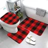 Tapetes de banho antiderrapante tapete de chuveiro banheiro carpetshower minimalista grade linha estilo impresso decoração absorvente banheira tapete