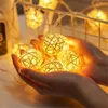 LED CONDUCTIONS FAIRY LUMILES THAI Handmadetakraw Ball Roard Lamp Rattan AC220V EU PLIGE CHAUDE BLANC 5M 20MEDS STRING POUR MEDIAGE PARTYCHRASTAS YQ240401