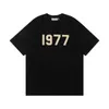 T-shirt INS manica corta 2022 estate nuova FOG Digital Flocking 1977