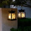 Solar Outdoor Imperproof Camping Lantern Hanging Light Night Decoration Powered LED LANTERS COPPER STRING