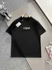 B Home Paris Home Correct High Version 24SS New Zahnbürste bestickt, trendige Marke, kurzärmeliges T-Shirt für Damen und Herren, vielseitig und trendig