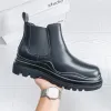 Boots Fashion Men Chelsea Boot Waterdichte man platform schoenen Desinger Sneaker heren enkelschoen