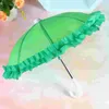 Umbrellas 3 Pcs Lace Toy Umbrella Mini Home Decor Cognitive Accessories Beach Po Accessory