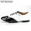 Dance Shoes WUXIJIAO Men's PU Leather Latin/ Modern Ballroom Dancing Party Square