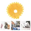 Dog Collars Cloth Pet Collar Elizabethan Necklace Sunflower Circular Kitten Cats Dogs