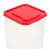 Garrafas de armazenamento caixa de pão transportadora caixas organizador recipiente de pão recipientes de plástico transparente com tampas torradas