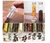 Storage Bottles 6pcs/12pcs 110ml Transparent Flat Test Tubes With Lids Plastic Laboratory Lotion Cream Spice Containers