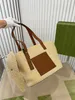 A5 Tote Raffias Basket Bag Bag Straw anagram أكياس الكتف للمرأة للرجال حقيبة يد متسوق ، مصمم حقيبة سفر على حقائب السفر الفاخرة للتسوق الصيفي الشاطئ