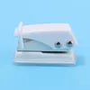 Simple Mini Single Paper Puncher Small Fresh Portable Office Binding Supplies Paper Cut Scrapbook Round Hole Punch Stationery